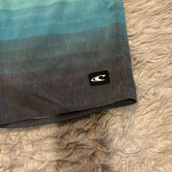 O’neill men’s gray and teal‎ board shirts size 32 - Picture 2 of 6